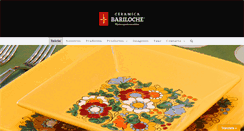 Desktop Screenshot of ceramica-bariloche.com